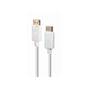 Кабель мультимедійний DisplayPort M to DisplayPort M 1.8m V1.2 Cablexpert (CC-DP2-6-W) - зменшене зображення 1