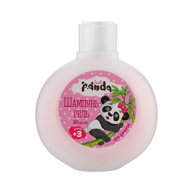 Детский шампунь Small Panda для дівчаток 380 мл (4820217132266) - изображение 1