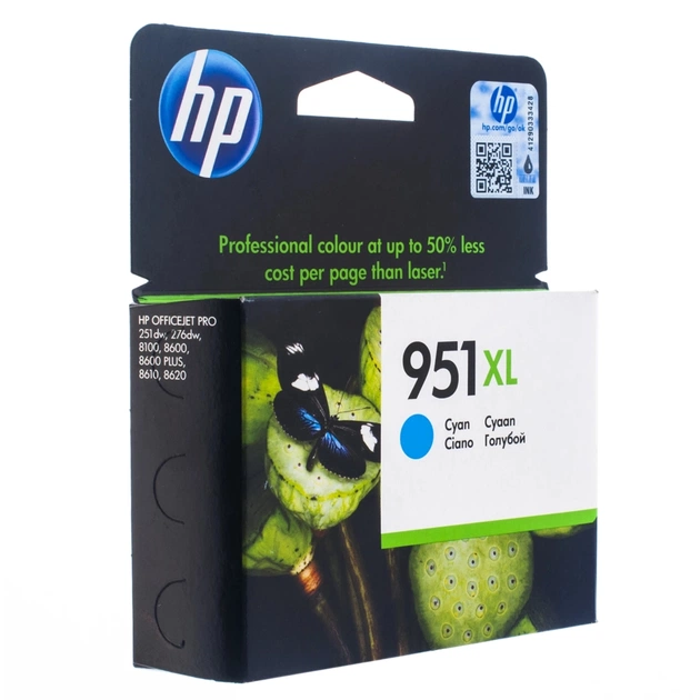 Картридж HP DJ No.951 XL OJ Pro 8100 N811 Cyan (CN046AE) - зображення 1