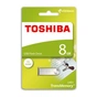 USB флеш накопичувач Toshiba 8GB Owari Metal USB 2.0 (THN-U401S0080E4) - зменшене зображення 5