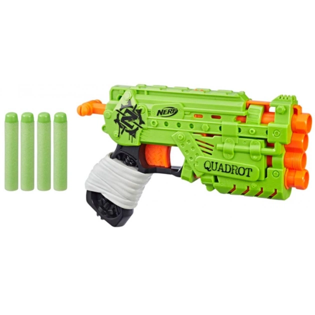 Іграшкова зброя Hasbro Nerf Zombie Strike Quadrot (E2673) - изображение 1