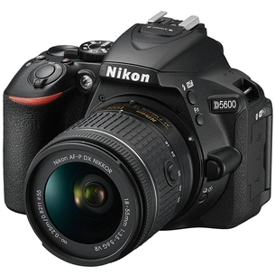 Цифровий фотоапарат Nikon D5600 AF-P 18-55 VR Kit (VBA500K001) зображення 1