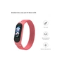 Ремінець до фітнес браслета Armorstandart Braided Solo Loop для Xiaomi Mi Band 4/5/6 Pink size L (ARM58761) - зменшене зображення 3