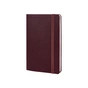 Книга записна Optima А5 VIVELLA, м’яка обкладинка, гумка, білий блок лінія, бордо (O27104-18) - зменшене зображення 1
