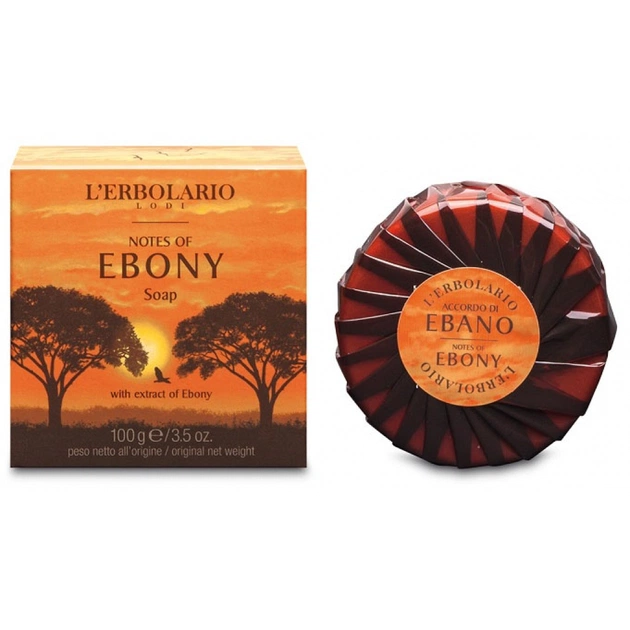 Твердое мыло L'Erbolario Черное дерево 100 г (2214010004493) - изображение 1