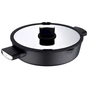 Сотейник Bergner Ion plus з кришкою 28 см (BG-35913-BK) - зменшене зображення 1