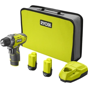 Шуруповерт Ryobi ONE+ R12DD-220S, 2х2.0Аh (5133005063) зображення 1