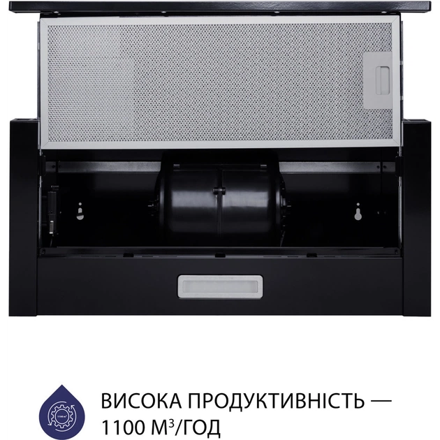 Витяжка кухонна Minola HTL 5714 BL 1100 LED - picture 4