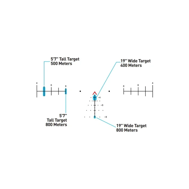 Оптичний приціл Primary Arms SLx 1-6×24 SFP сітка ACSS Aurora 5.56/.308 Meter з підсвічуванням (610182) - picture 8