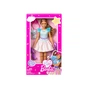 Лялька Barbie Моя перша Barbie, шатенка з зайченям (HLL21) - уменьшенное изображение 2