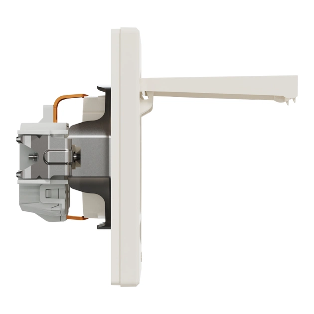 Розетка Schneider Electric ASFORA з кришкою, крем (EPH3100123) - зображення 3