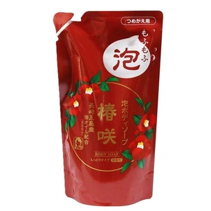 Мыло-пенка Rocket Soap Foaming Body Soap С маслом камелии Сменный блок 480 мл (4571113801960) изображение 1