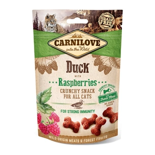 Ласощі для котів Carnilove Crunchy Snack з качкою і малиною 50 г (8595602527199) зображення 1
