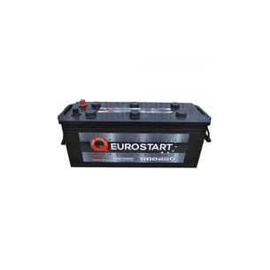 Акумулятор автомобільний EUROSTART Truck EFB 240Ah збоку (+/-) (740002150) зображення 1