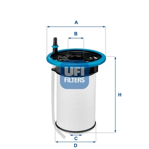Фільтр паливний UFI 26.052.00 зображення 1