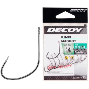 Гачок Decoy KR-33 Maggot 12 (14 шт/уп) (1562.05.40) зображення 1