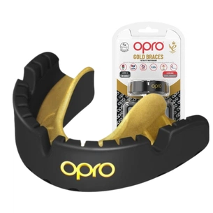 Капа Opro Gold Braces під брекети Blackl/Gold (102506001) (Gold_Braces_Bl/Gold) зображення 1
