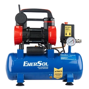 Компресор Enersol ES-AC100-8-2OF, 100 л/хв, 0.75 кВт, ресівер 8л. (ES-AC100-8-2OF) зображення 1