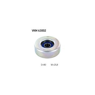 Ролик натягувача ременя SKF VKM 63002 зображення 1