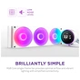 Система рідинного охолодження NZXT Kraken Elite RGB 360mm AIO (RL-KR36E-W2) - зменшене зображення 12