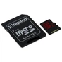 Карта пам'яті Kingston 128GB microSDXC class10 UHS-I U3 (SDCA3/128GB) - зменшене зображення 2