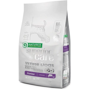 Сухий корм для собак Nature's Protection Superior Care White Dogs Grain Free Junior 10 кг (NPSC45672) зображення 1
