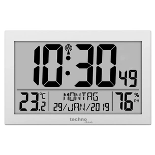 Настінний годинник Technoline WS8016 Silver (DAS301204) изображение 1