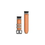 Ремінець до смарт-годинника Garmin epixPRO (g2), 26mmQuickFit Gry/Ember Orang Silicone (010-13281-02) - зменшене зображення 2