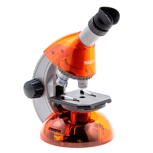 Мікроскоп Sigeta Mixi з адаптером для смартфона 40x-640x Orange (65913) зображення 1
