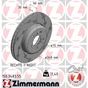 Гальмівний диск ZIMMERMANN 150.3483.55 - зменшене зображення 1