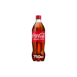 Напій Coca-Cola Безалкогольний сильногазований 750 мл (5449000030245) зображення 1
