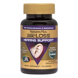 Вітамінно-мінеральний комплекс Natures Plus Підтримка слуху AgeLoss, Hearing Support, Nature's Plus, 90 (NTP8013) зображення 1