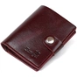 Портмоне Shvigel Шкіряне Бордове (16484) - зменшене зображення 1