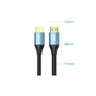 Кабель мультимедийный HDMI M to HDMI M 12.0m V1.4 4K60Hz PVC aluminum alloy blue Vention (ALHSM) - уменьшенное изображение 3
