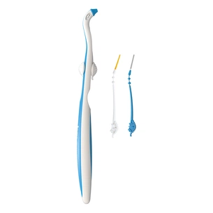 Щітки для міжзубних проміжків Paro Swiss slider держатель + змінні щітки 3 шт. (7610458010303) изображение 1