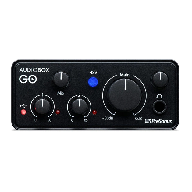 Аудіоінтерфейс PreSonus AudioBox GO (301216) - picture 1