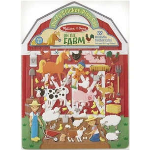 Набір для творчості Melissa&Doug Багаторазові наклейки Ферма (MD19408) зображення 1