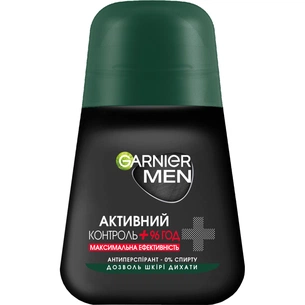Антиперспирант Garnier Men Активный Контроль+ роликовый 50 мл (3600542226646) изображение 1