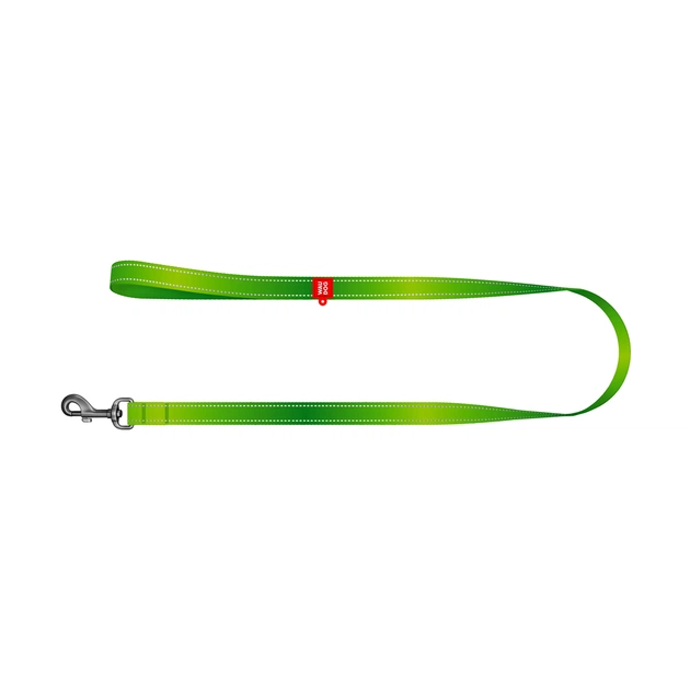 Повідець для собак WAUDOG Nylon Mono світловідбивний, S, Ш 15 мм, Д 200 см, салатовий (46355) - зображення 3