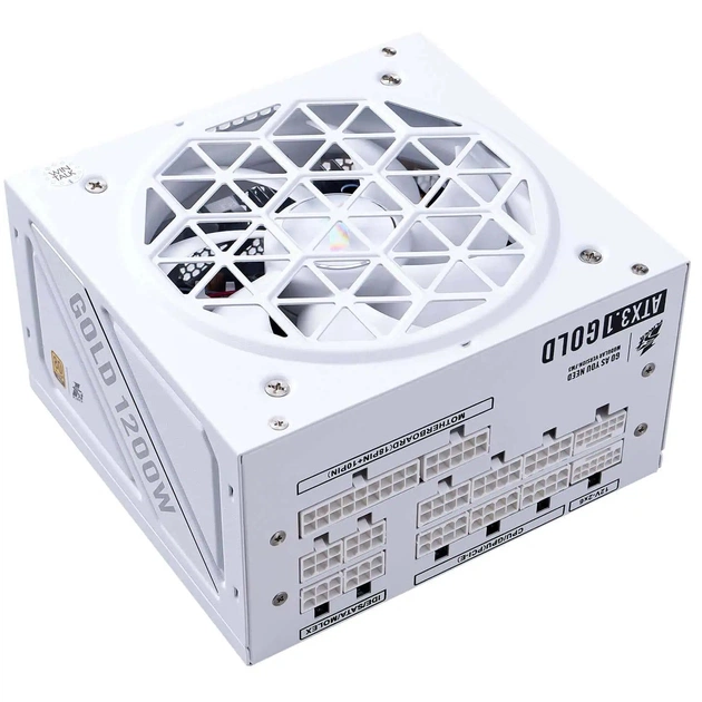 Блок питания 1stPlayer HA-1200BA4 1200W White (NGDP-GLD-1200-WH-EU) - изображение 1