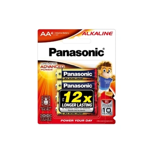 Батарейка AA Alkaline Power щелочная 4pcs Blister Panasonic (LR6T/4B) изображение 1