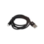 Дата кабель USB 2.0 AM to Lightning 1.0m 2.4A black Patron (CAB-PN-LIGHT-1M-B) - зменшене зображення 1