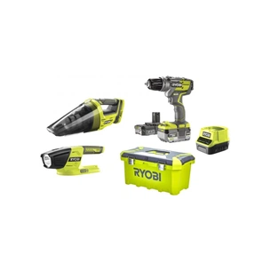 Шуруповерт Ryobi RYOBI ONE+ R18PDBL-252V, пилосос, ліхтар. 5Ah+2A (5133005443) зображення 1