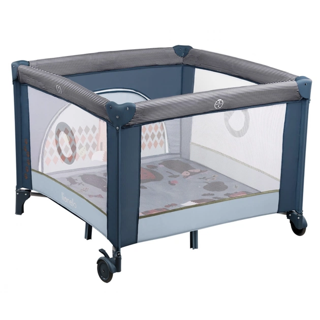Дитячий манеж Lionelo Sofie Blue Navy (LO-SOFIE BLUE NAVY) - изображение 1
