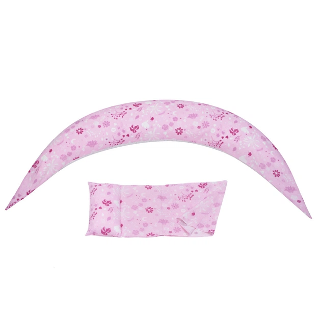 Подушка Nuvita для вагітних 10 в 1 DreamWizard рожевий (NV7100PINK) - зображення 1