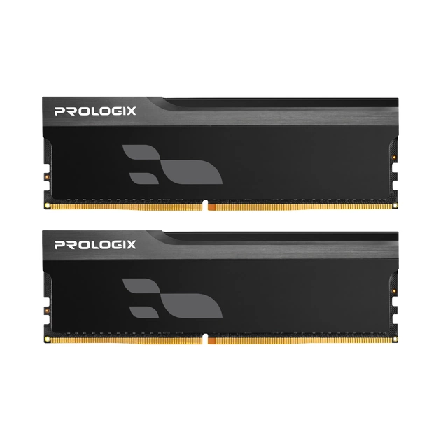 Модуль пам`ятi DDR4 2x8GB/3200 Prologix Onyx Black (PRO16GB3200YB4K) - зображення 1