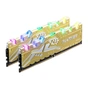 Модуль пам'яті для комп'ютера DDR4 16GB (2x8GB) 2666 MHz Panther Rage RGB Silver-Golden Apacer (EK.16G2V.GQMK2) - уменьшенное изображение 2