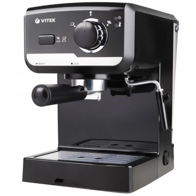 Ріжкова кавоварка еспресо Vitek VT-1502 - зображення 1
