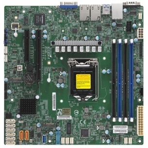 Серверна материнська плата Supermicro X11SCH-F-O зображення 1
