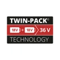 Акумулятор до електроінструменту Einhell 18V PXC Twinpack, 18V, 5.2Ah, 2 шт (4511526) - preview 6